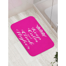 Climb Higher Queen Crown Bath Mat