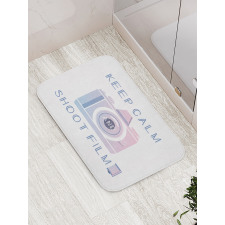 Shoot Film Camera Bath Mat