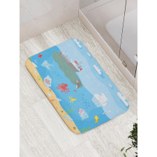 Save the Ocean Awareness Bath Mat