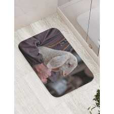 Baby Lamb Old Man Bath Mat