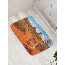 Arizona Valley Scenery Bath Mat