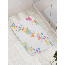 Colorful Cheery Cartoon Art Bath Mat