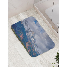 Snowy Scene Grand Teton Bath Mat