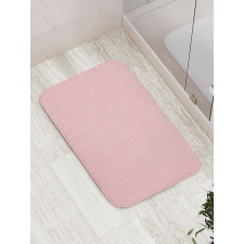 Hexagon Shapes Bath Mat