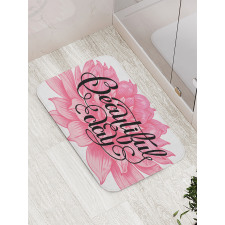 Day on Dahlia Bath Mat