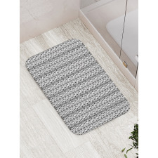 Modern Monochrome Bath Mat