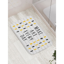 Strokes Bath Mat