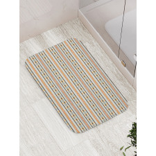 Stripes Kente Motif Bath Mat