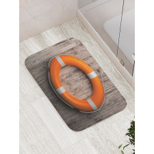 Wooden Hardwood Grunge Bath Mat