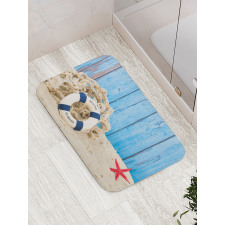 Beach Coastline Welcome Bath Mat