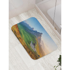 Sunrise at Dolomites Bath Mat