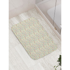 Funny Irregular Rounds Bath Mat