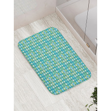 Nested Quirky Rectangles Bath Mat