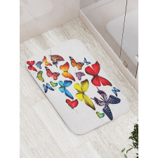 Joy Wildflowers Hiking Bath Mat