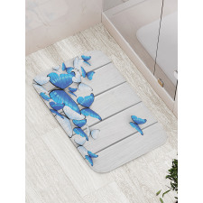 Insect Wooden Timber Bath Mat