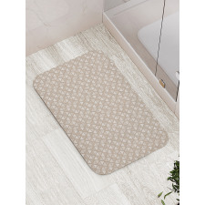 Abstract Neutral Triangle Bath Mat