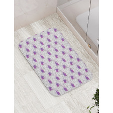 Modern Polygons Bath Mat