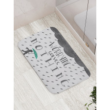 Worrying Solves Nothing Bath Mat