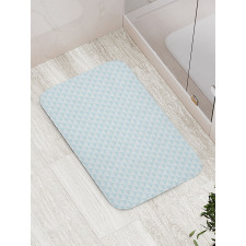 Triangles from Polka Dots Bath Mat