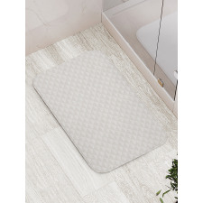 Modern Dotted Triangles Bath Mat