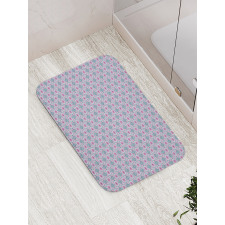 Vibrant Modern Oriental Bath Mat