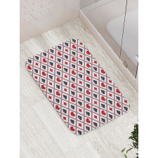 Holdem Gambler Modern Bath Mat