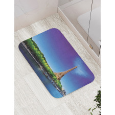 Eiffel at Sunrise Bath Mat