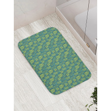 Nature Abstract Branches Bath Mat