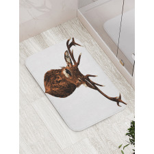 Stuffed Animal Head Bath Mat