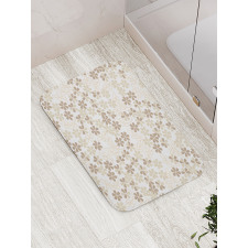 Flowers Bouquet Blooms Bath Mat