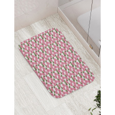 Wild Spring Peonies Bath Mat