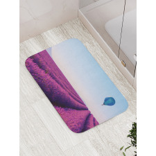 Lavender Field Balloon Bath Mat