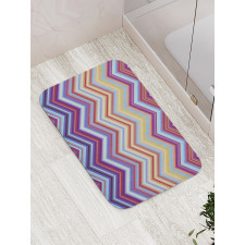 Chevron Small Strikes Bath Mat