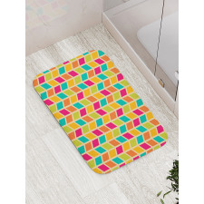 Chevron Hipster Style Bath Mat