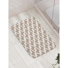 Delicate Butterflies Bath Mat