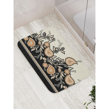 Floral Traditional Bath Mat