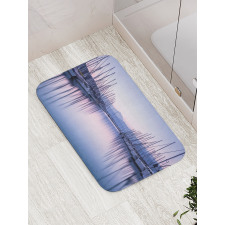 Yacht Harbor in Sunrise Bath Mat