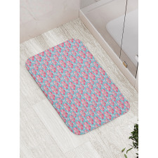 Abstract Petals Bath Mat