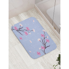 Apple Blossoms Branch Bath Mat