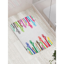 Charity United Hands Bath Mat