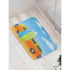 Happy Camper Van Surf Bath Mat