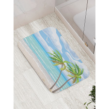 Summer Coast Wind Bath Mat