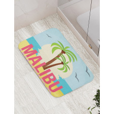 Malibu Sunset Ocean Bath Mat