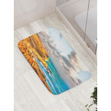 Digital Painting Sea Bath Mat