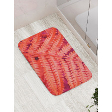 Close up Fern Leaf Bath Mat