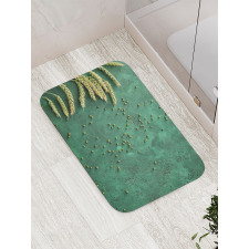 Agriculture Art Wheat Bath Mat