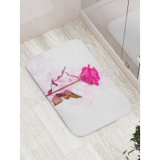 Romantic Abstract View Bath Mat