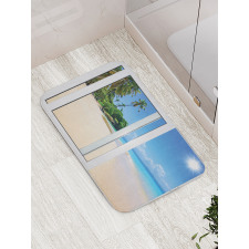 Island Scenery Traveling Bath Mat