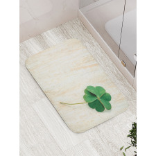 Close up Photo of Shamrock Bath Mat