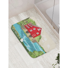 House in the Nature Bath Mat